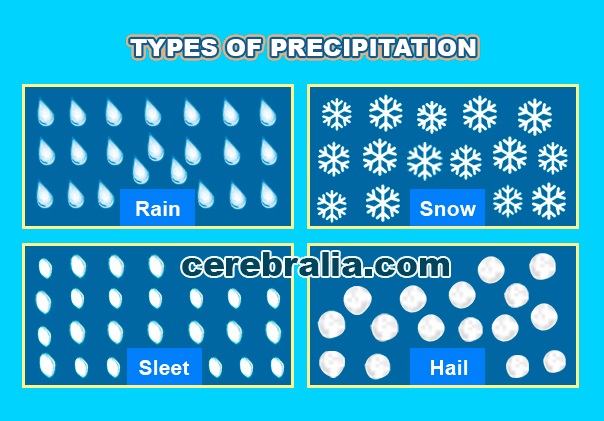 Types of precipitation