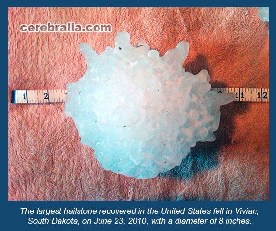 The largest hailstone