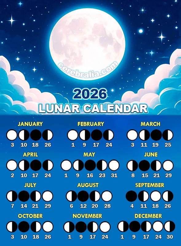 Lunar Calendar 2026