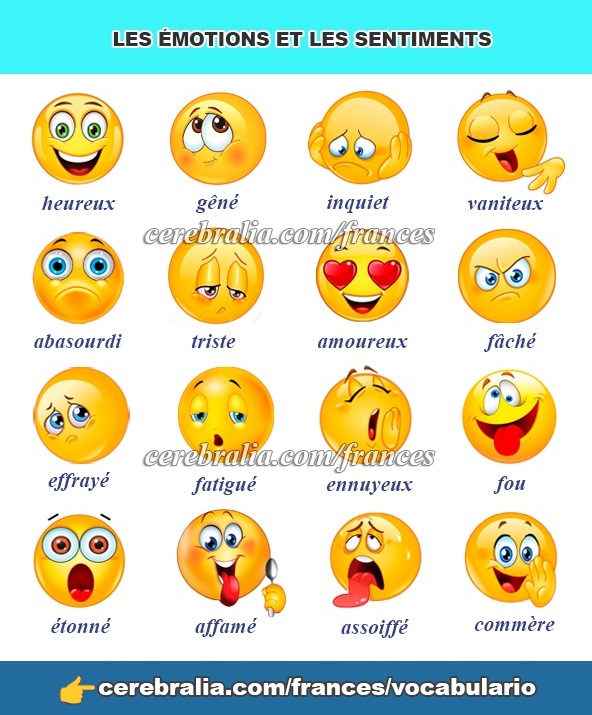 Las emociones en francés