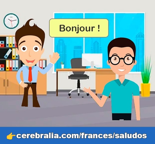 Los saludos en francés