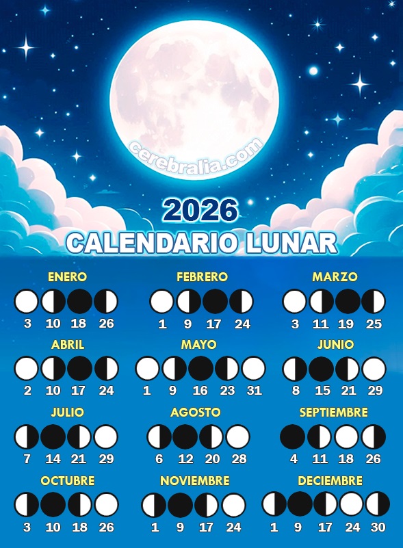 Calendario Lunar 2026