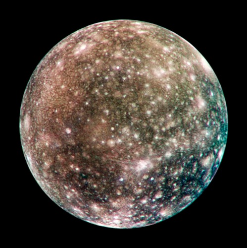 Calisto, satélite de Júpiter