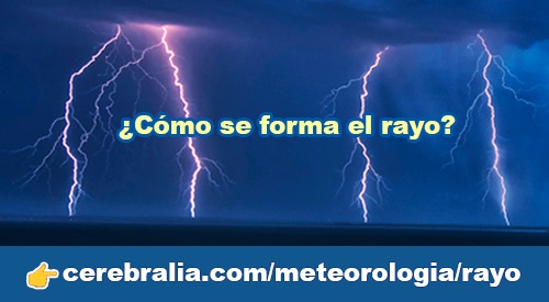 Meteorología: Rayo, trueno, relámpago ¿sabes qué diferencias hay?