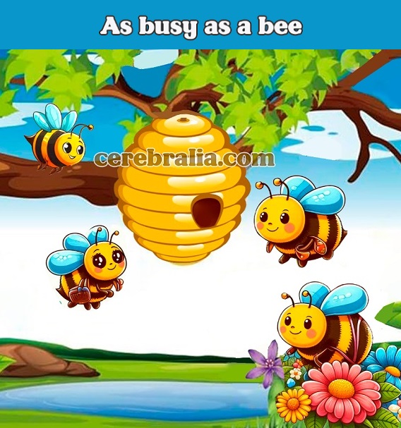 As busy as a bee