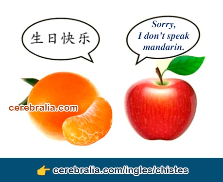 Chistes sobre las frutas en inglés