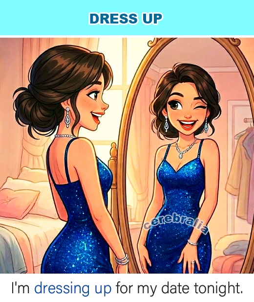 Phrasal Verb Dress Up