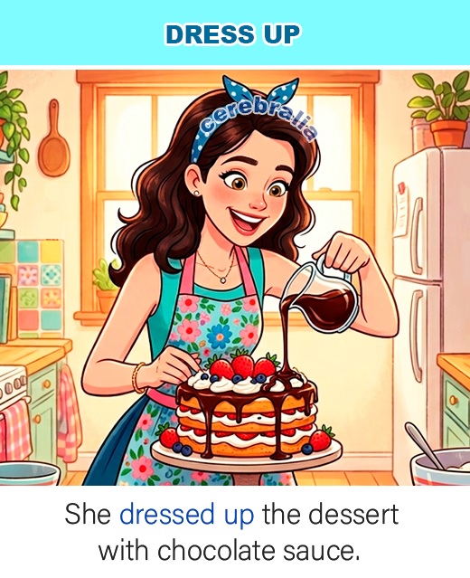 Phrasal Verb Dress Up