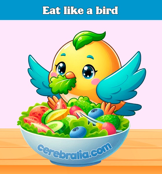 Eat like a bird