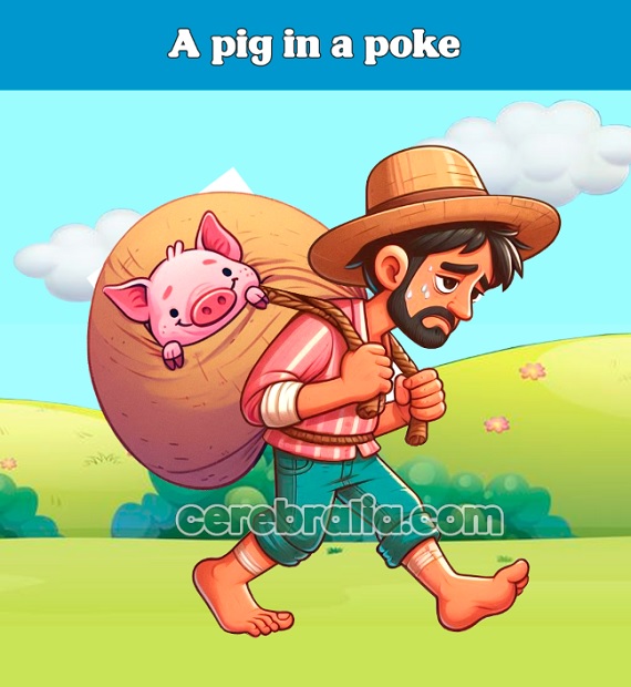 A pig in a poke