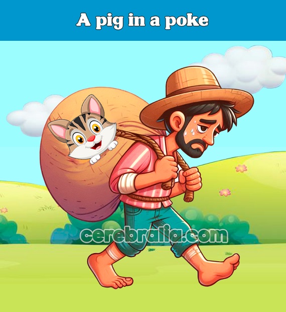 A pig in a poke