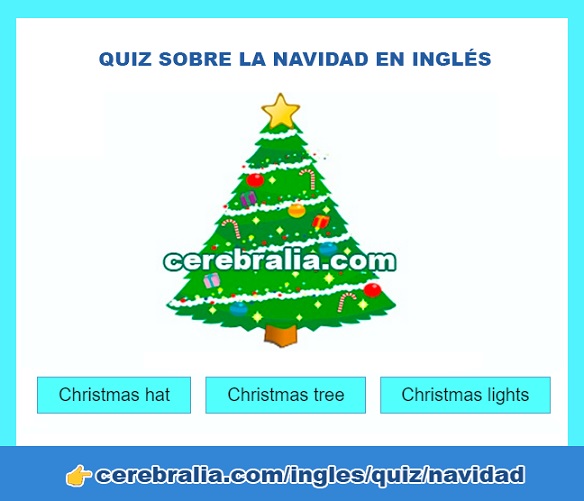 Quiz sobre la Navidad en inglés