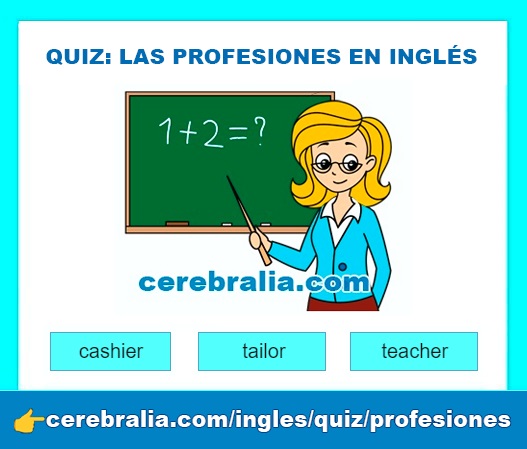 Quiz sobre las profesiones en inglés