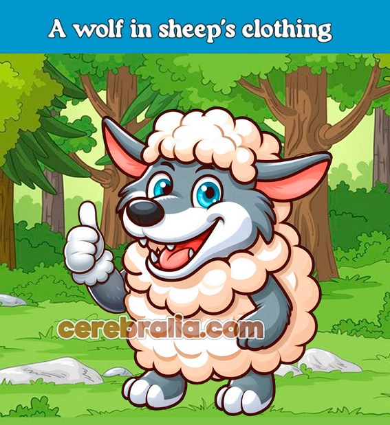 A wolf in sheep's clothing