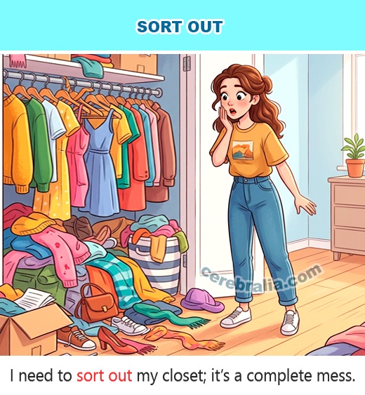 Phrasal Verb Sort Out