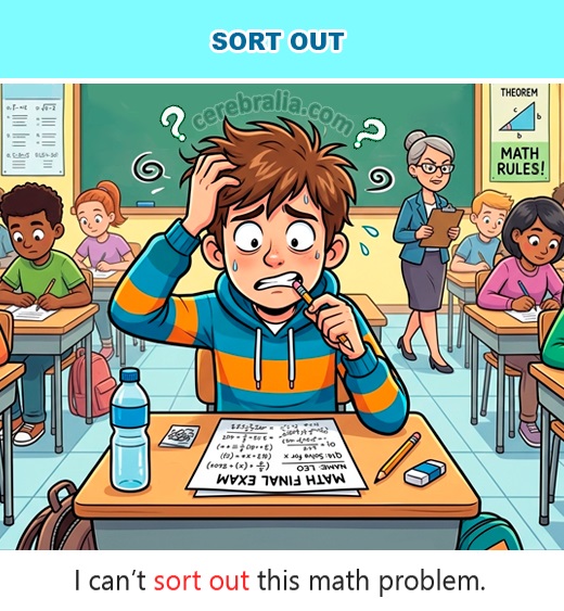 Phrasal Verb Sort Out