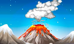 Los peligros volcánicos?