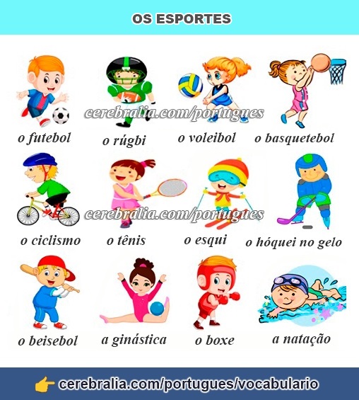 Los deportes en portugués