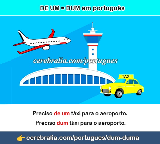 Cómo usar DUM en portugués