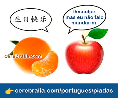 Piadas de frutas engraçadas