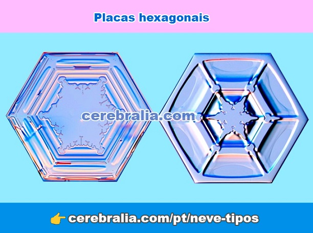 Placas hexagonais